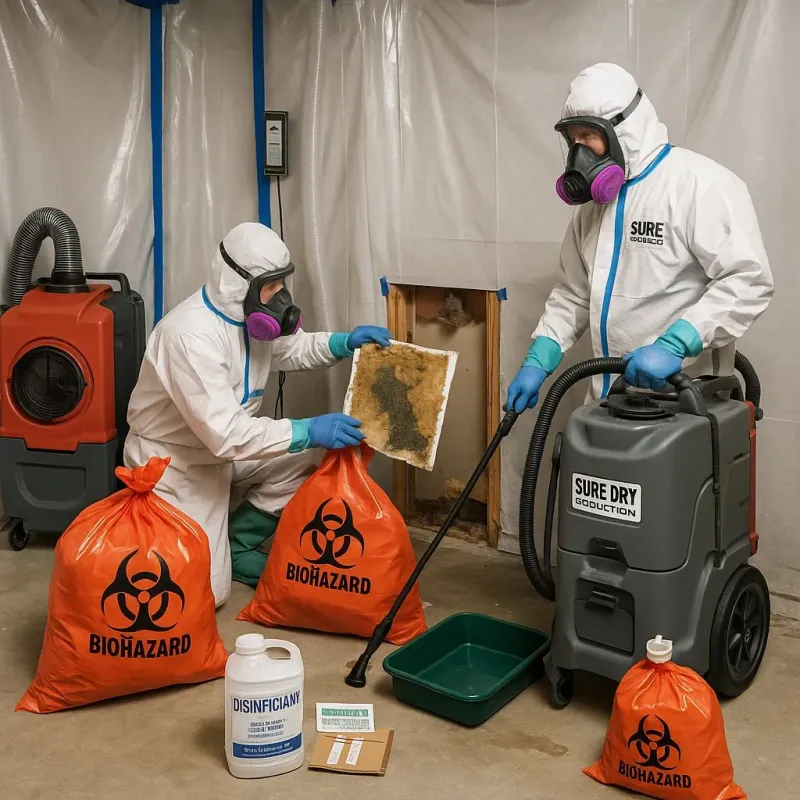 Contaminated Water Handling Protocols process in North Highlands, CA