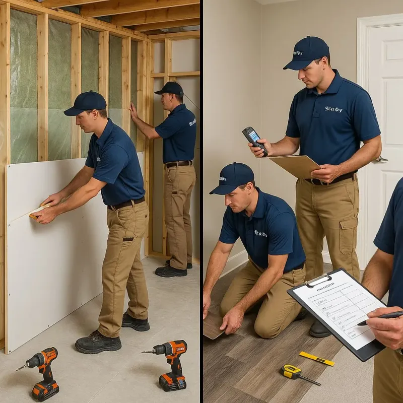 Repairs and Reconstruction process in North Highlands, CA
